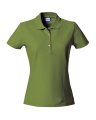 Dames Polo Clique Basic 028231 Leger Groen